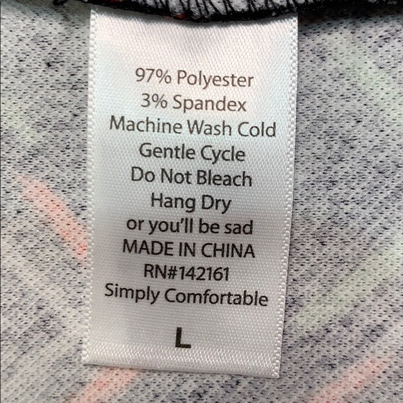 LuLaRoe multi-colored Cassie skirt size L NWT - Picture 5 of 7